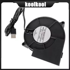 Kool 5000RPM Luồng khí mạnh Máy thổi USB 5V Điện Cắm trại Thiết bị Gia công kim loại Dự án điều khiển ngọn lửa Quạt thổi