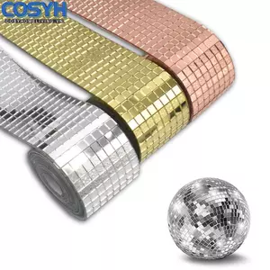 <cosyh>Transform Your Home with Mirror Acrylic Mosaic Tiles Self Adhesive and Versatile