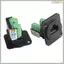 Cáp mạng RJ45 CAT5E Scoket rj45 Bảng điều khiển Mô-đun lắp đặt Cáp mạng Bộ mở rộng Cat 5 Bảng kết nối