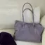 Túi đeo vai BORAGETE, Túi Tote thông thường bằng Nylon, Túi xách dung tích lớn chống nước hợp thời trang