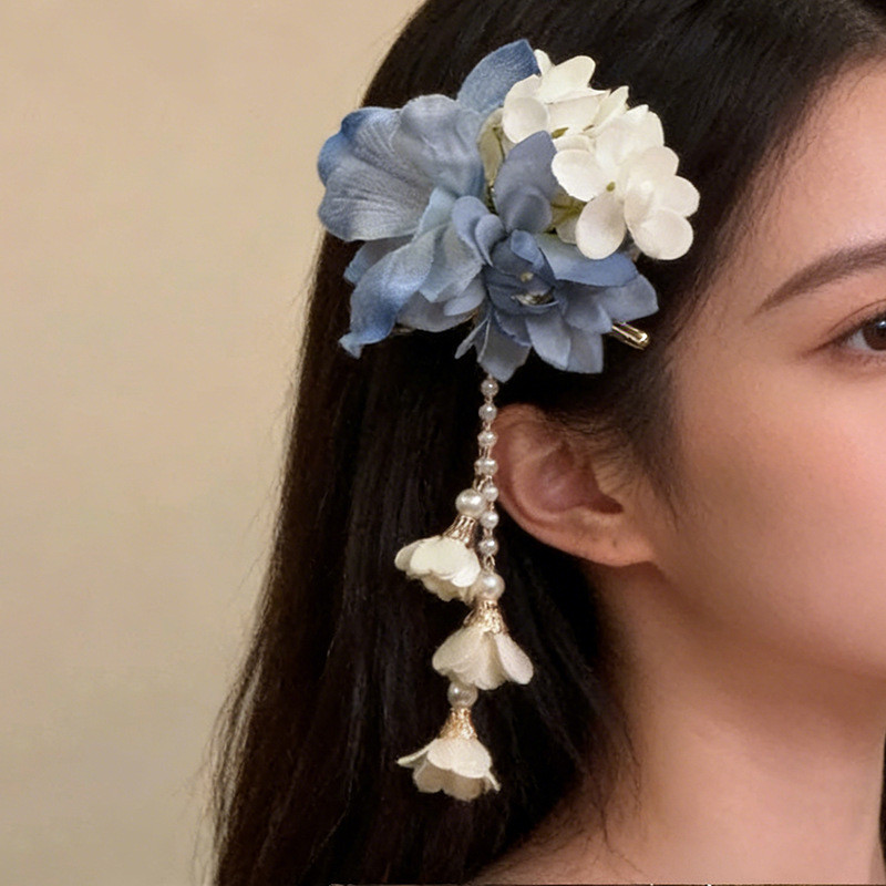 Kẹp Tóc Tua Ruaa Hoa Nữ Xu Hướng Mới - Style Du Lịch Biển