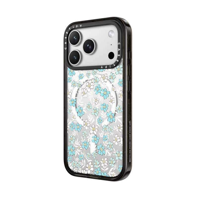 CASECASE X Đầy Hoa Hộp Đen / Bầu Trời Xanh / Hồng Fizz Kẹo Bộ Sưu Tập Màu Sắc Trong Suốt Cứng Từ Tính Hút Tác Động Dành Cho Apple IPhone 13 14 15 16 17Pro Max Plus Có Hộp