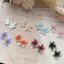 HFSHY 30 Chiếc Hoa Lily Hoa Móng Tay Nghệ Thuật Quyến Rũ 3D Trang Trí Móng Tay Phụ Kiện Làm Móng Tay Chất Liệu Nhựa DIY Nail Art Người Hâm Mộ VN