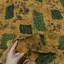 Mùa Hè Cao Cấp Khắc Mulberry Cotton Lụa Nhân Tạo Cotton Khắc Dấu Khắc Oracle Xương Đầm Dịch Vụ Nhà Vải 4.