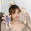 < YEI > Hoạt Hình Dễ Thương Ôm Gấu Dây Cao Su Cho Bé Gái Sang Trọng Đuôi Ngựa Maruko Dây Buộc Tóc Co Giãn Vòng Tóc Mũ Bé Gái Trẻ Em Phụ Kiện Tóc Mới