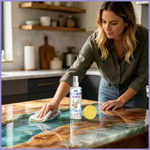 Epoxy Resin Đánh Bóng 100ml Xịt Vệ Sinh Nhựa Dính Bộ Đánh Bóng Cho Nhà Bếp Phòng Tắm Mặt Bàn mueadsyvn