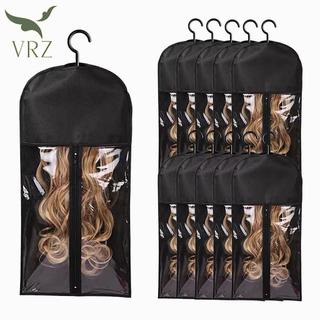 Túi Bảo Quản Tóc Giả VRZ Có Móc Treo Hộp Đựng Tóc Giả Túi Nước Chống Bụi Tổ Chức Bảo Vệ Cho Phần Mở Rộng Tóc Chuyên Nghiệp HOT