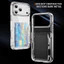 Ốp Điện Thoại Trong Suốt, Đa Năng, Tương Thích Với iPhone 17 Pro Max, 16 Pro Max, 15 Pro Max, 14 Pro Max, 13, 12, 11, Chống Sốc, Có Giá Đỡ Thẻ, Vỏ