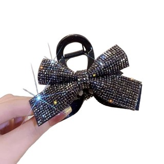 Kẹp Đầu Sau Cao Cấp với Ngôi Sao Lấp Lánh và Nơ Cá Mập - Phụ Kiện Tóc Sang Trọng