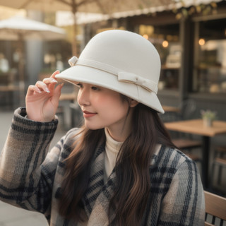 Hepburn Beret polyester chống nước, điều chỉnh size phù hợp cho mùa đông