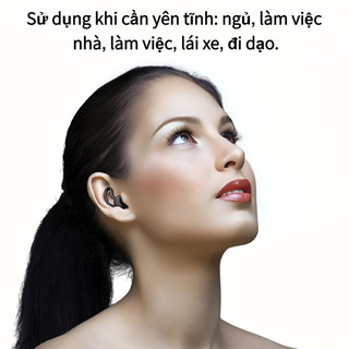 【Hỷ】Nút bịt tai bơi màu đen vừa chống ồn vừa chống nước, dùng khi bơi, đi máy bay, làm việc trong môi trường ồn.