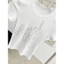 260g Cotton Người Liu Haosun Cùng Phong Cách Dawang Hot Kim Cương Chữ Slim-fit Slimmer Nhìn Nữ Hot Girl Phong Cách Niche Ngắn @26042806