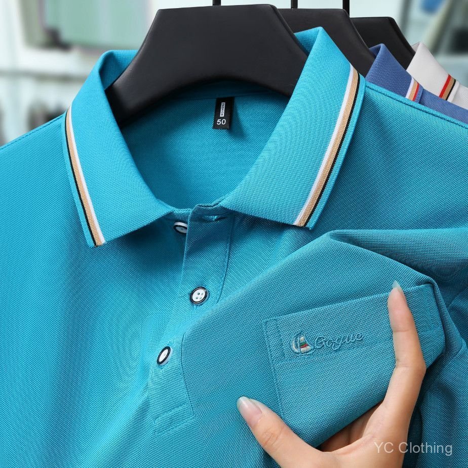 Áo Thun Cotton Ngắn Tay Phù Hợp Mùa Hè, Có Túi Thực Tế