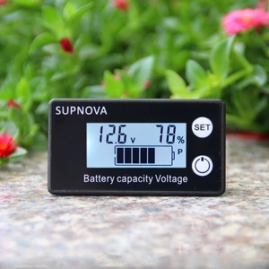 DDD- Thiết Bị Hiển Thị Dung Lượng Pin Lithium Lifepo4 Dc 8v-100v Cho Xe Hơi / Xe Máy xe điện ác quy