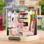 520 Smart Fun House diy Handmade Quà Tặng Happy One Pavilion Lắp Ráp Đồ Chơi Mô Hình Sáng Tạo Quà Tặng Sinh Nhật Cô Gái 0429