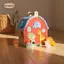 Nhiều Màu Gỗ Hình Động Vật Phù Hợp Với Ngôi Nhà Xếp Hình Montessori Đồ Chơi Học Tập Cho Trẻ Em Từ 4 Đến 6 Tuổi
