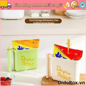 ORDOBOX Lười Không Rửa Bát Mì Ăn Liền, Bát Mì Ăn Liền Đa Năng Di Động Trong Túi, Có Nĩa Bát Mì Ăn Liền Chịu Nhiệt Độ Cao