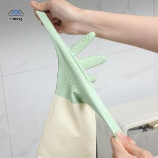 ELBBKG Găng Tay Nhà Bếp Thiêned, Găng Tay Rửa Chén Chống Mài Mòn, Thích Hợp Cho Rửa Bát, Vệ Sinh Và Găng Tay Cao Su Gia Đình Mới