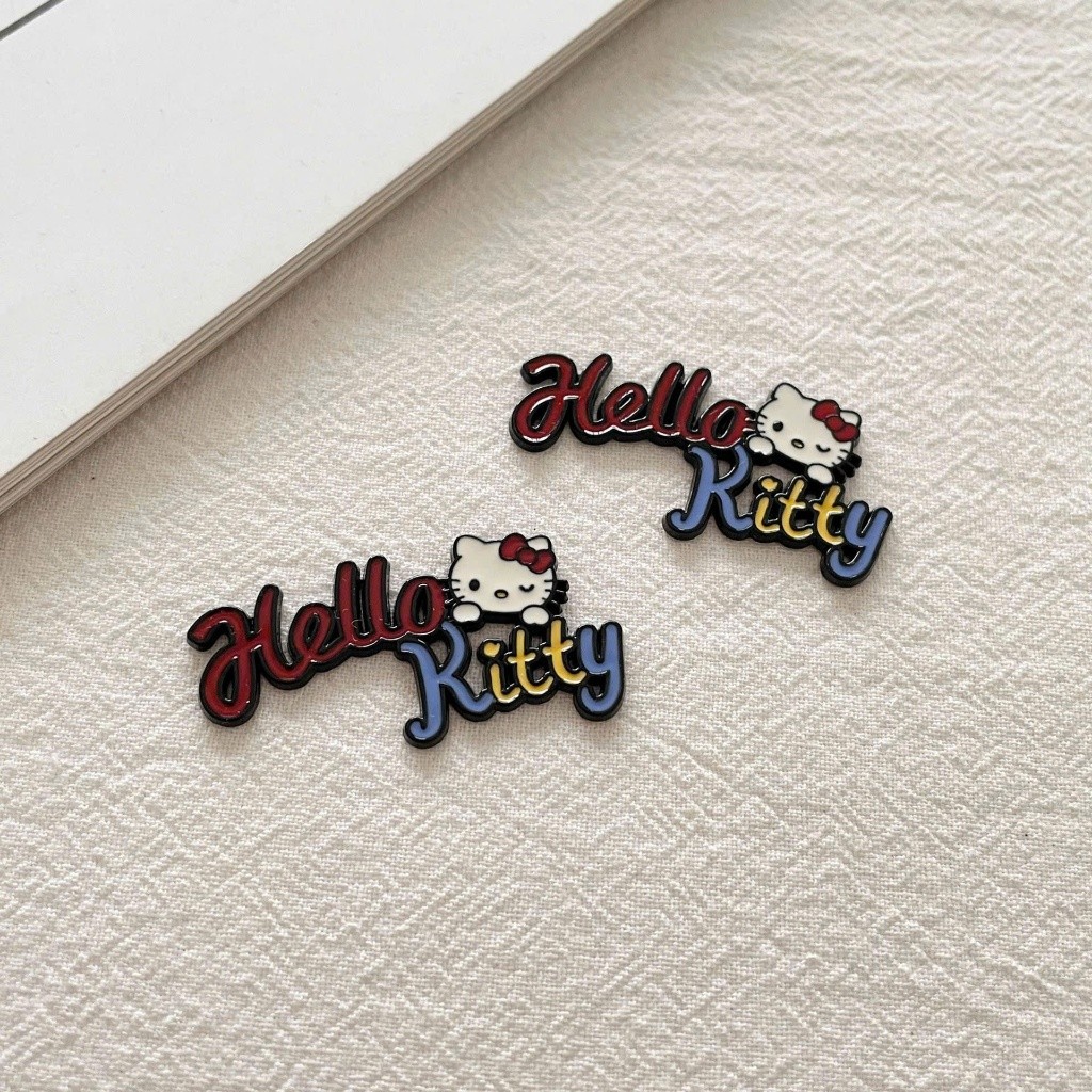 Set Charm Logo Barbie Hello Kitty Cute Cao Cấp Gắn Dép Trang Trí Phụ Kiện Mini Dễ Thương Hot Trend