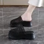 Mùa hè Phong Cách Mới Full-Hollow Lưới Lớn Thoáng Khí Baotou NửaDrag Đế Dày HeSlippers Dép Nữ