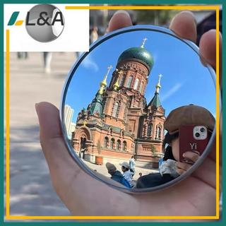 Gương du lịch lồi di động L & A - Phản chiếu góc rộng, Gương Selfie Mini chụp ảnh hợp đồng cho người sáng tạo nội dung & quà tặng du lịch.