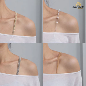 Dây đeo vai bằng kim loại Đồ lót vô hình Phù hợp với phụ kiện quần áo có thể điều chỉnh phù hợp