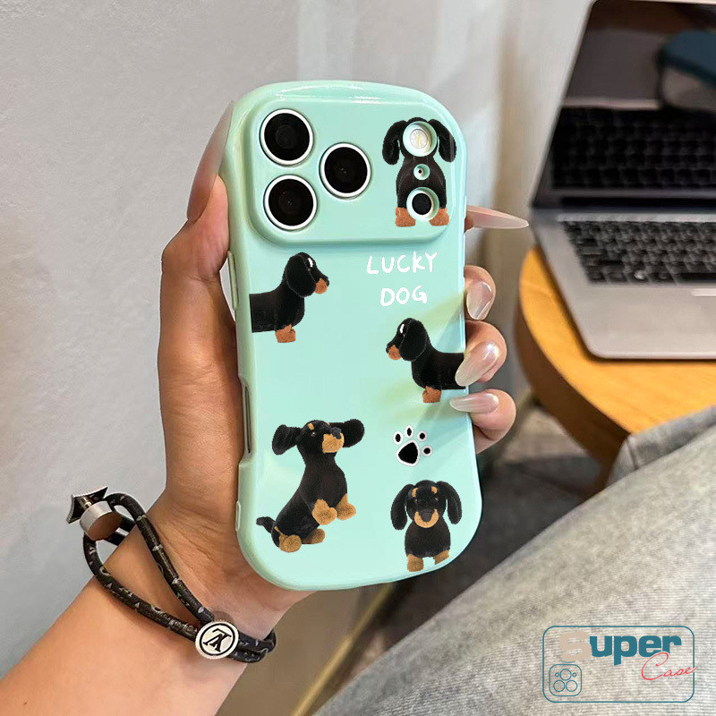 Ốp Lưng Cho IPhone 12 17 11 16 13 14 15 Pro Max 17Air 15 14 Plus Kem Dễ Thương Mèo Kitty Eo Nhỏ Thích Hợp Để Nắm Tay Mèo