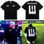 YB1 Coachella Bigbang Kỷ niệm 20 năm G-DRAGON 220cotton Áo thun ngắn slseeve top BY1