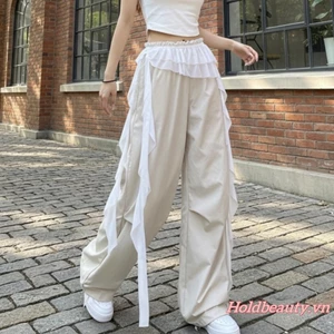 Khăn quàng cổ hông hợp thời trang dành cho nữ Váy thắt lưng xù bất đối xứng màu trơn thanh lịch để mặc lễ hội dự tiệc