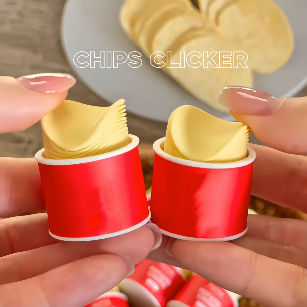 🔥 Giúp thư giãn 🔥 Kawaii Món quà nhỏ xinh có hàng sẵn Khoai tây chiên bấm 3D in nút lọ đỏ giải nén túi đồ chơi treo móc chìa khóa giá trị màu cao trang trí máy tính để bàn
