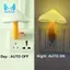 4 Gói Cắm Đèn Ngủ, Đèn Ngủ LED Nấm Cho Trẻ Em, Người Lớn, Phòng Ngủ, Phòng Tắm, Hành Lang