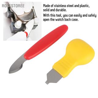 Rosestoree Bộ công cụ mở vỏ đồng hồ ZJchao - Dụng cụ tháo mặt sau bằng thép không gỉ và nhựa tương thích với hầu hết các đồng hồ analog cần thiết cho thợ đồng hồ và những người đam mê sửa chữa DIY