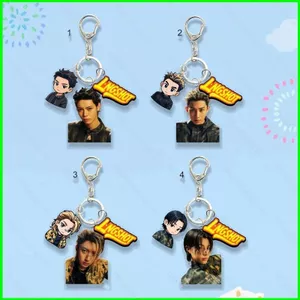 HT3 LNGSHOT Acrylic Móc Khóa Jay Park Ra Mắt Album SHOT CALLERS Mặt Dây Chuyền RYUL Phụ Kiện Ngôi Sao Ngoại Vi TH3