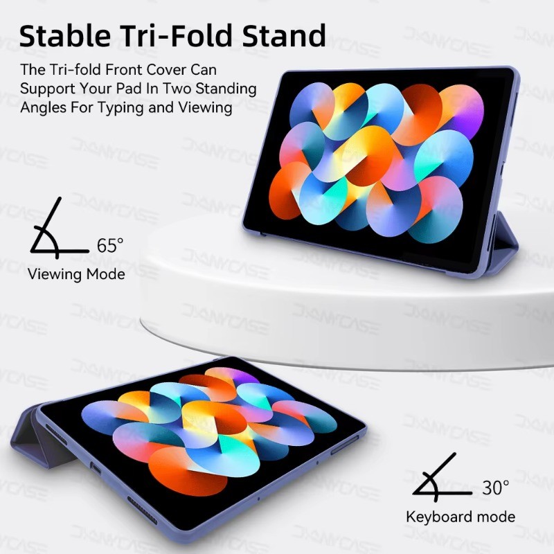Ốp điện thoại Máy Tính Bảng Cho Redmi Pad 2 9.7 SE 8.7 11 10.61 Mềm TPU Lưng Đứng Vỏ Máy Tính Bảng Cho Redmi K Pad 2 8.8 Vỏ Silicon Chống Trầy Xước