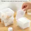 HFSHY Có Nắp Hộp Đựng Mỹ Phẩm Sắp Xếp Hộp Bảo Quản Máy Tính Để Bàn Chống Bụi Tẩy Trang Cotton Lipsti Mỹ Phẩm Tổ Chức Giá Đỡ VN