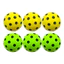 Pluscloth Bóng xốp tập Pickleball – Bóng luyện tập/thi đấu bền, nảy êm cho chơi trong nhà ngoài trời an toàn – Dành cho người mới chơi nâng cao