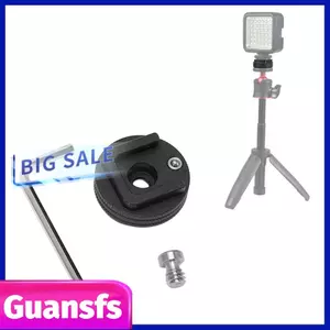 guansfs 1/4in Bộ chuyển đổi ngàm đế lạnh 1/4 in Lỗ vít cho khung máy ảnh