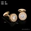 Cufflinks Nam Phong Cách Ánh Sáng, Bằng Zircon và Đá Quý, Thời Trang Cho Áo Sơ Mi