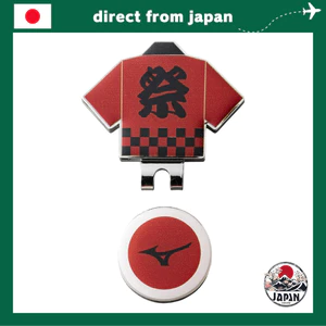 Bộ đánh dấu bóng golf Mizuno HAPPI COLLECTION RED – Đế Happi lễ hội, marker nam châm