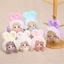 COO Đáng Yêu Tai Thỏ Búp Bê Móc Khóa Nhẹ PP Cotton Đầy Phụ Kiện Hợp Thời Trang Backapck Trang Trí Cho