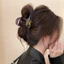 Kẹp Cá Mập Chữ Kim Loại Mẫu Mới – Kẹp Chữ U Siêu Bền, Kẹp Tóc Dày, Thiết Kế Đơn Giản Thời Trang Hàn Quốc