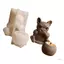 Khuôn Silicone Phù Hợp với Pháp Bulldog, Có Thể Tái Sử Dụng cho Nghệ Thuật Thủ Công