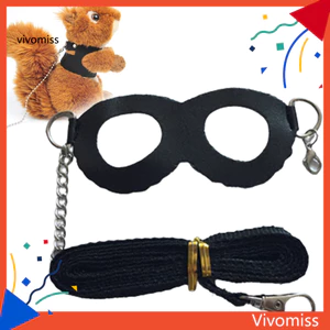 Dây nịt sóc chống cắn Dây xích thú cưng bằng da giả chống cắn Dây đeo ngực cho cuộc sống hàng ngày