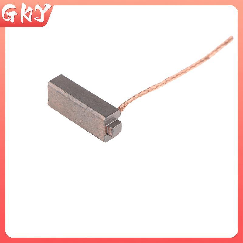 GKY 10 chiếc 5 * 7 * 19mm Máy phát điện Bàn chải Carbon Máy phát điện ô tô Dụng cụ điện Bộ điều chỉnh ô tô Đồng thấp GKY