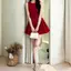 Váy vest chữ A không tay kiểu Pháp Yujie - Style Hepburn