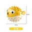 【Ready Stock】 Jumping Fish Dog Toy Food Dropping Ball Self-Hi Relieving Stuffy Molar Long Lasting Vocal Ball Big and Small Dogs Pet Supplies ZsgD