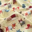 Hàn Quốc Fanglin Oxford Cotton Vải Handmade Túi Vải Nhà Hoạt Hình Dễ Thương Quần Áo Vải Mèo Thời Gian Vui Nhộn 4.23