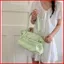 GC2 Túi đeo vai xếp ly màu trơn dành cho nữ thắt lưng hợp thời trang túi xách đa năng thông thường CG2