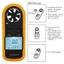 Thiết bị đo tốc độ gió cầm tay GM816, Máy Đo Vận Tốc Gió Kỹ Thuật Số Màn Hình LCD