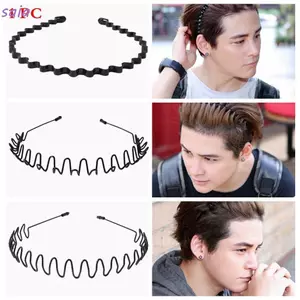 SAIA Sports Metal Hairband Thời trang Unisex Dụng cụ tạo kiểu tóc Mũ nón thông thường